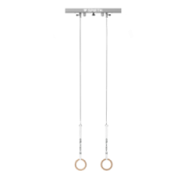 Conjunto de argolas de teto básico