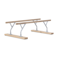 Paralelas de treino baixas, altura 40 cm
