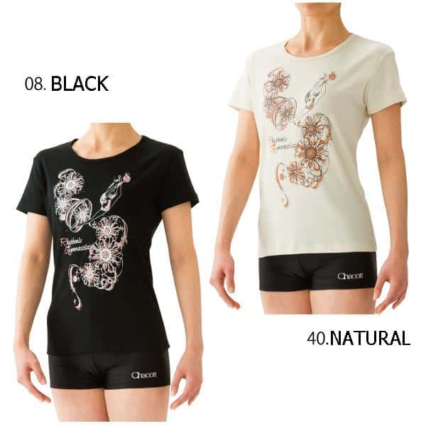Chacott Rhythmic Gymnastics Luminous T-Shirt