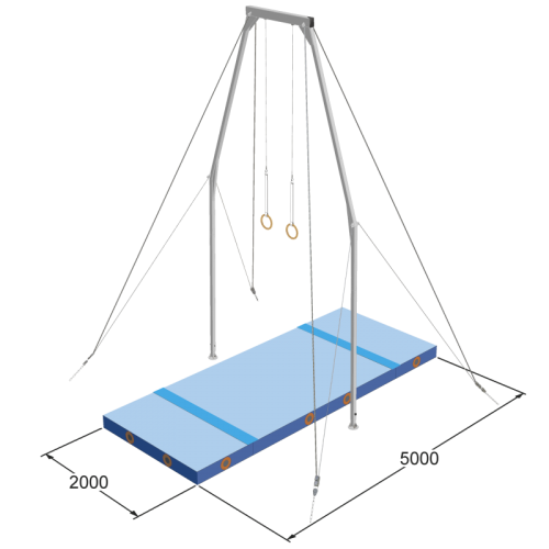 Conjunto colchões para Argolas